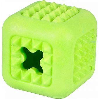 foam cubes mint dog toy