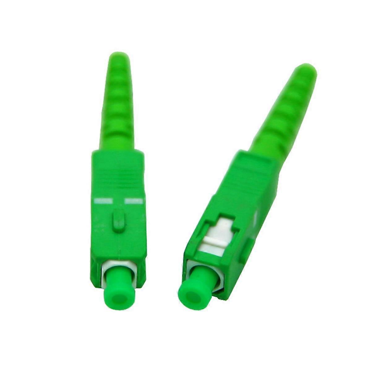 SC to SC Fiber Optical Patch Jumper Cable 3.0mm Cord Singlemode Simplex PVC G652D SM 1310/1550nm FTTH 2m