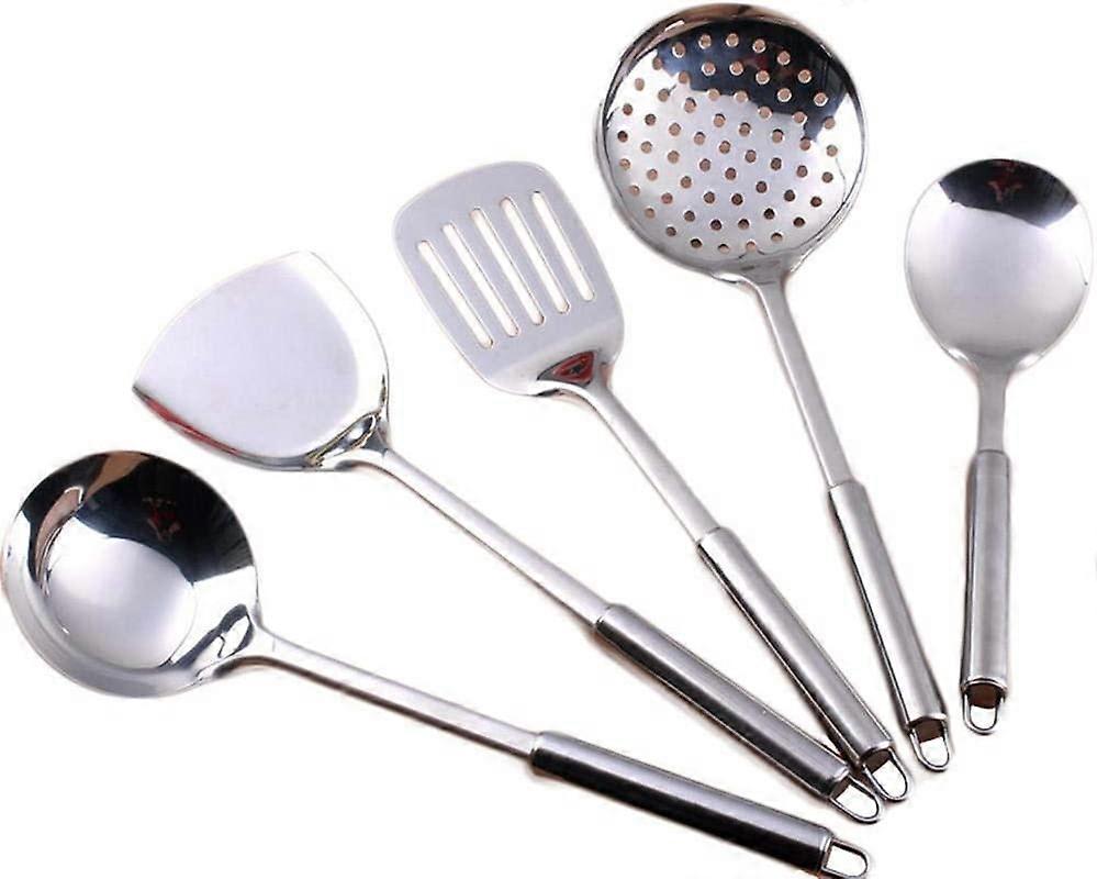 Kchengeschirr 5er Set Edelstahl Kchenhelfer hitzebestndig