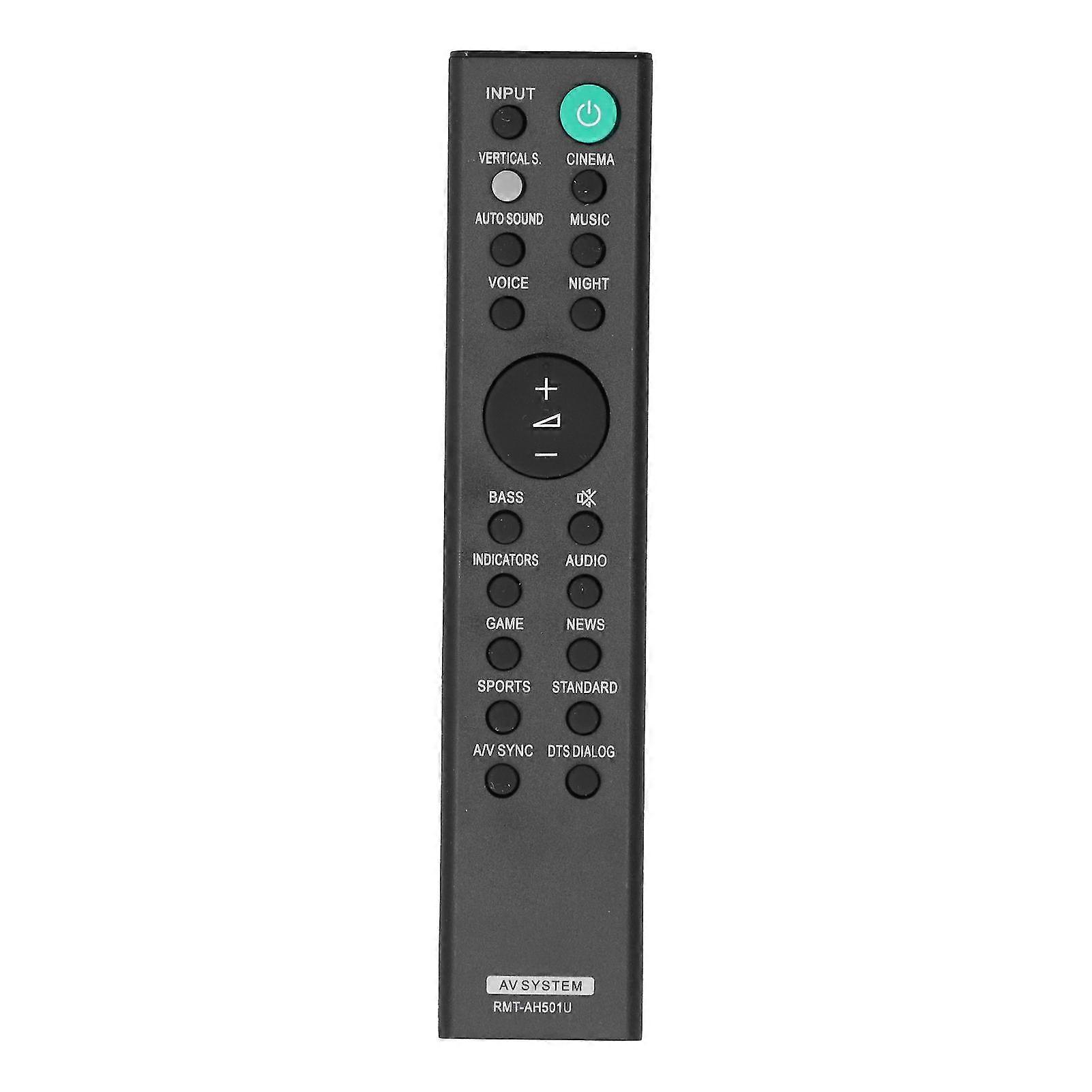 Rmtah501u Soundbar Remote Control Replacement For Sony Speaker Htx8500 Controller