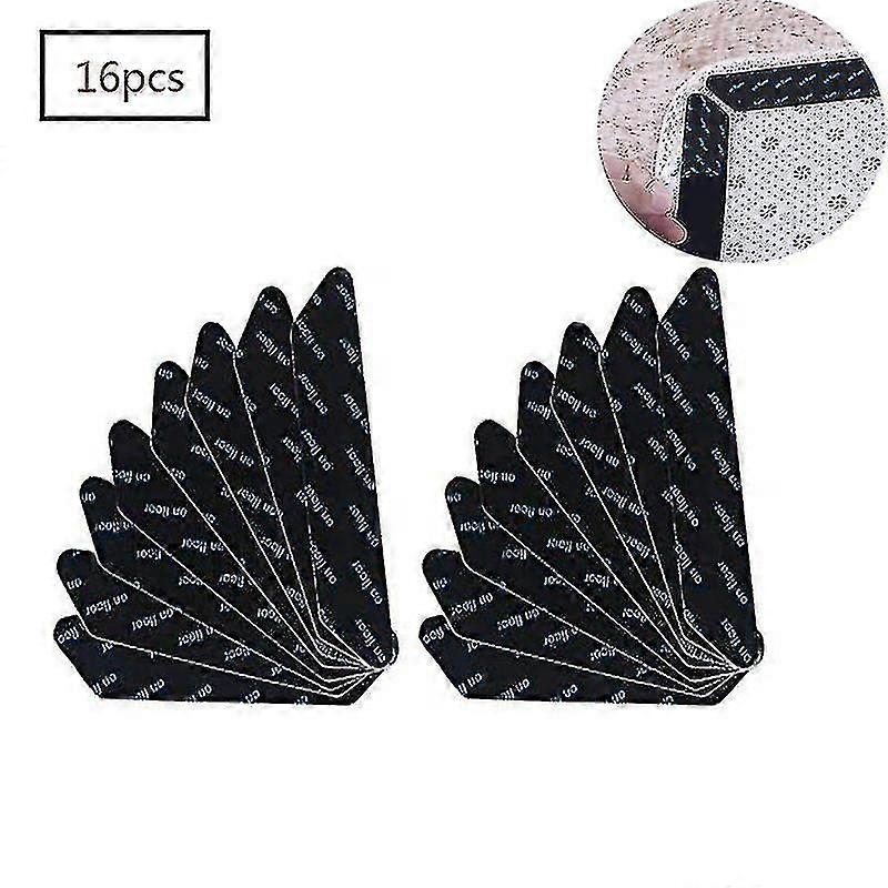 Anti-slip Mat For Carpet, 16 Pieces Carpet Stickers Washable And Reusable, Carpet Corner Non-slip