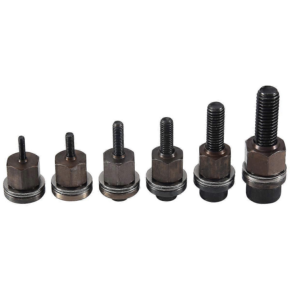 6 pezzi di rivetto manuale con testa a rivetto, semplice installazione, accessorio per rivetti manuali per dadi M3 M4 M5 M6 M8 M10
