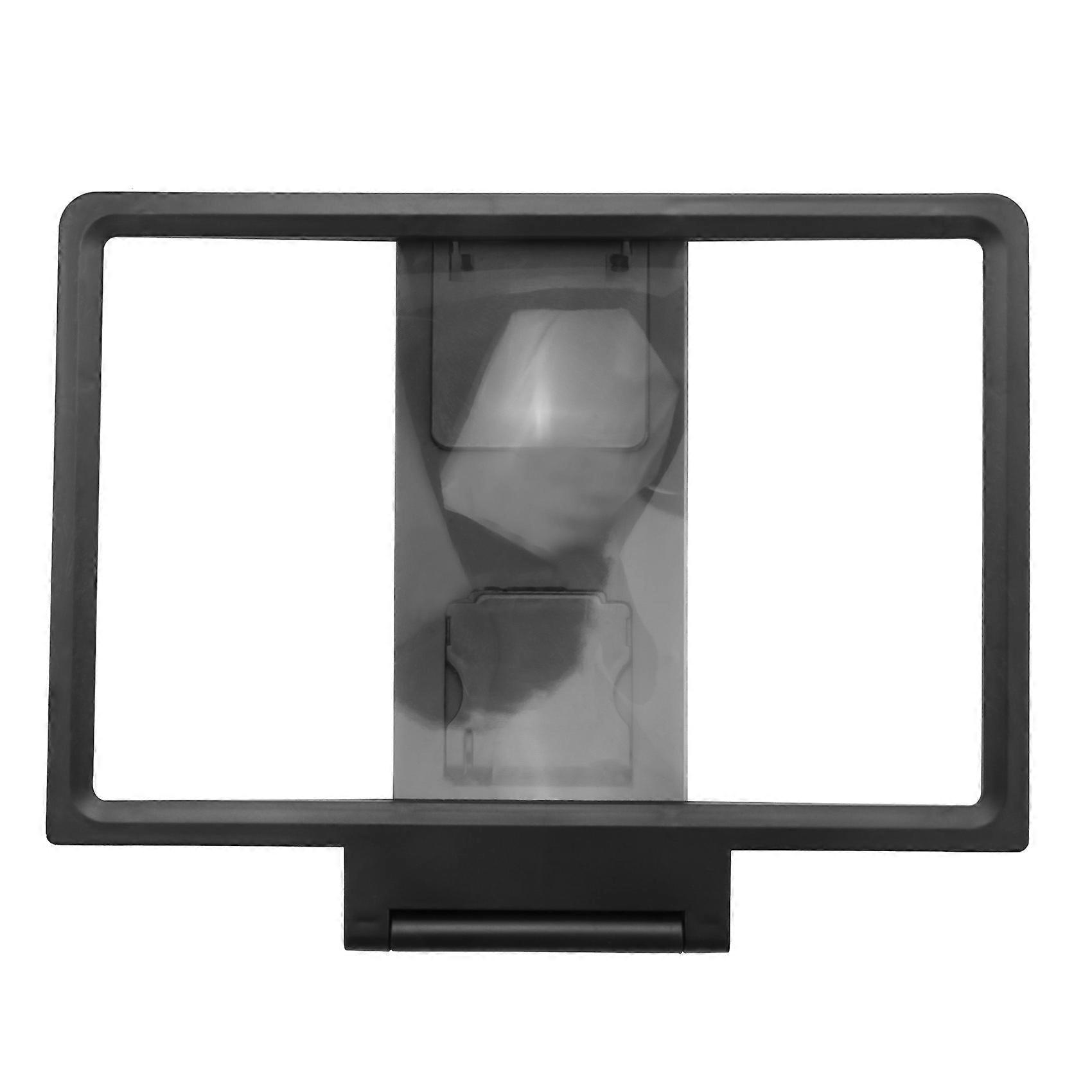 Screen Magnifier 3D Smart Mobile Phone Amplifier Anti-Radiation Screen with Phone Holder for Any Sm