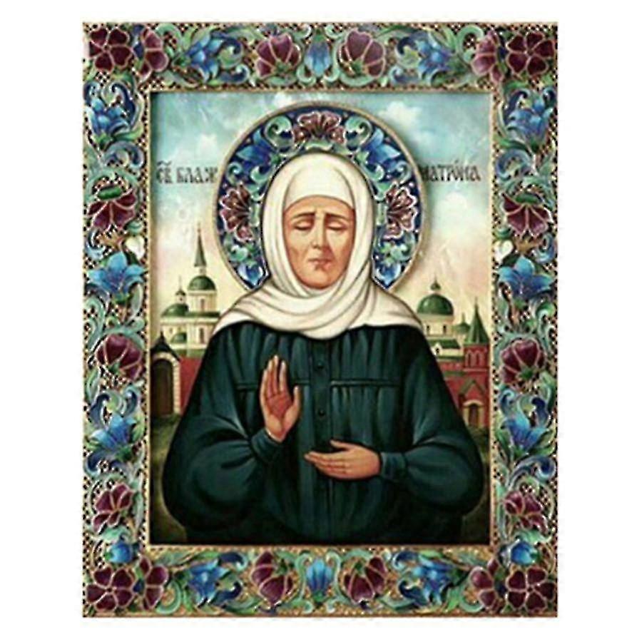 كامل 5D DIY الماس اللوحة الشخصيات الدينية فسيفساء الماس التطريز كامل وضع الصليب غرزة ديكور المنزل هدية اليدوية