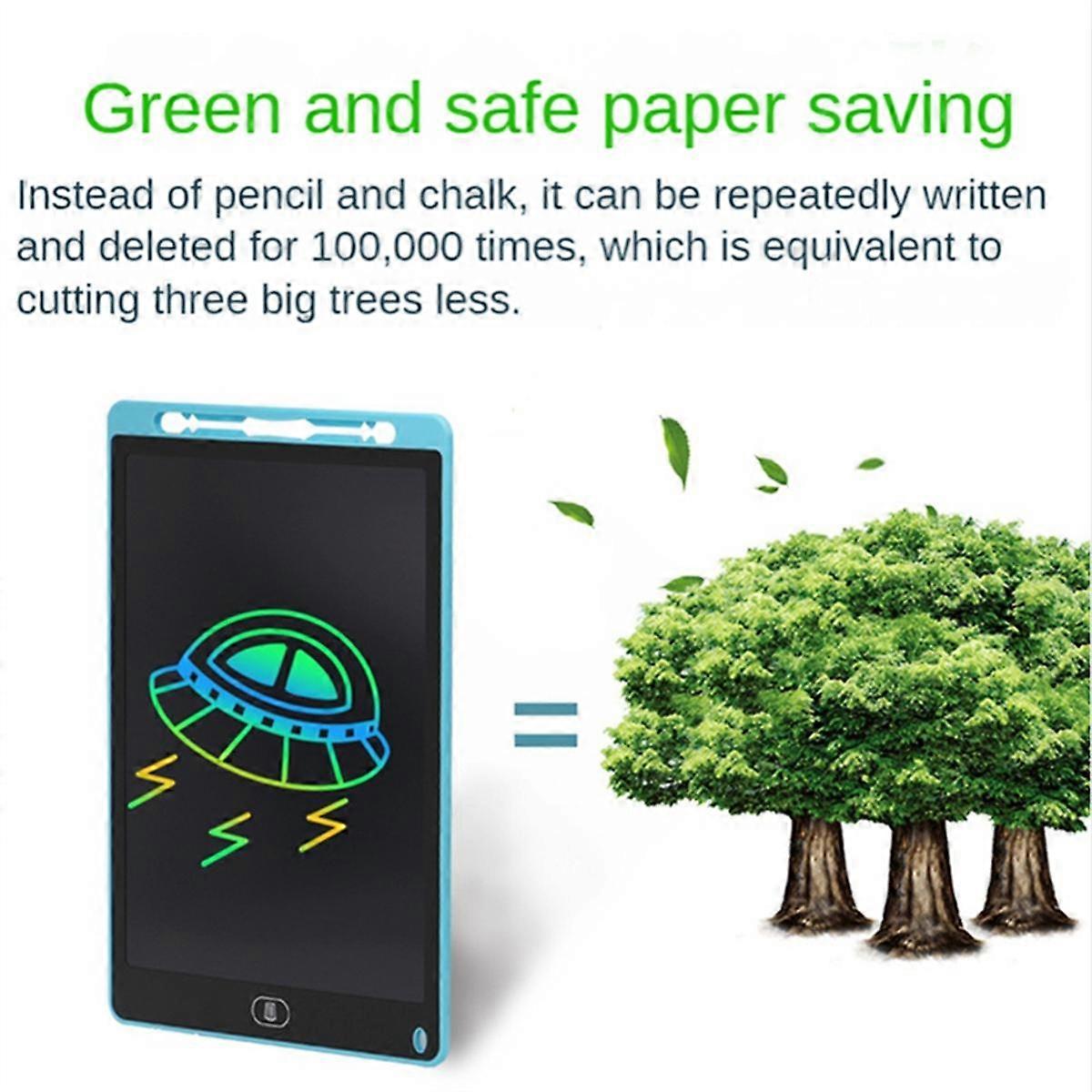 12 Inch K Model Lcd Handwriting Board Color Drawing Doodle Eye Protection Writing Board Color Scree