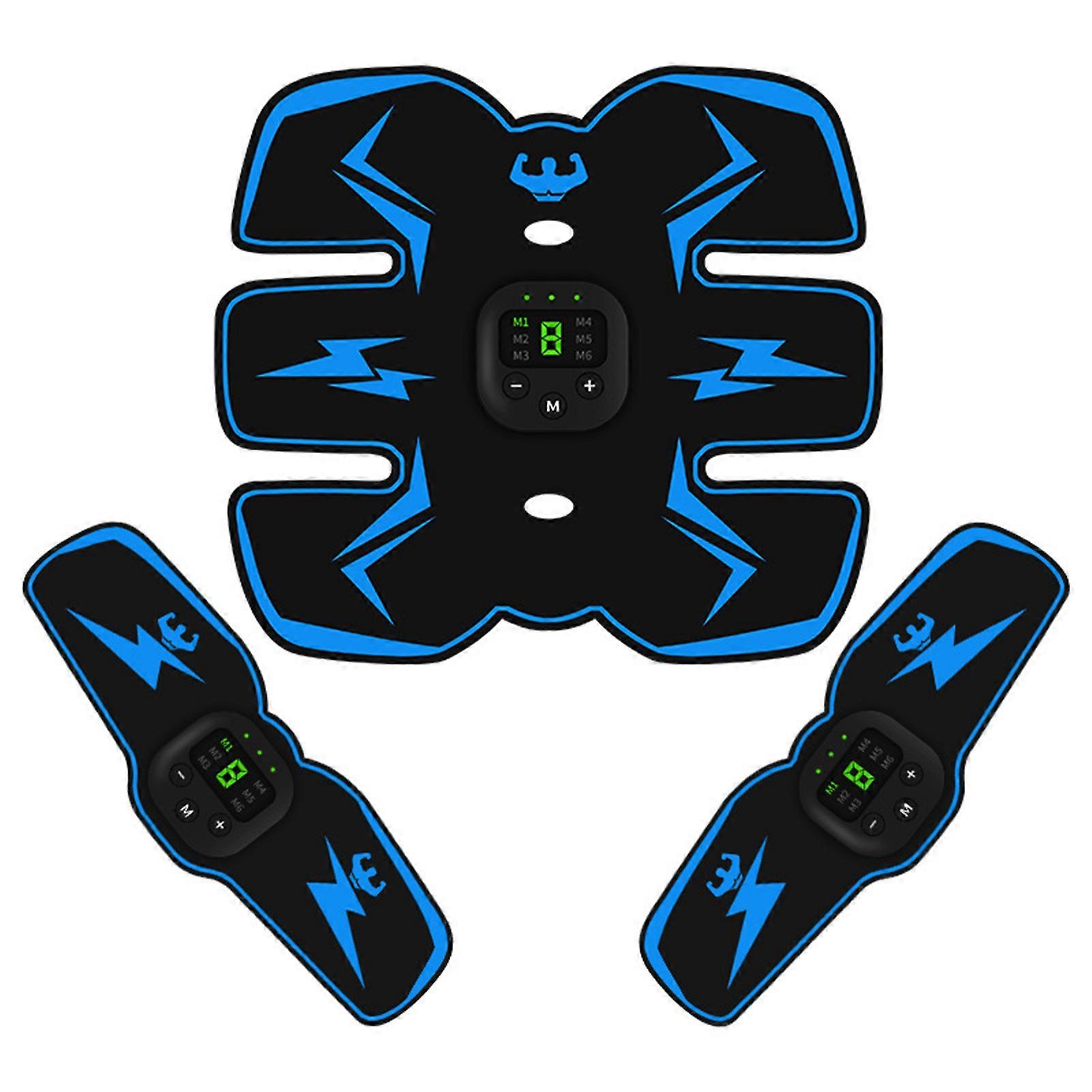 חגורת חיטוב בטן חשמלית EMS טונר מאמן שרירי גוף יוניסקס אימון כושר