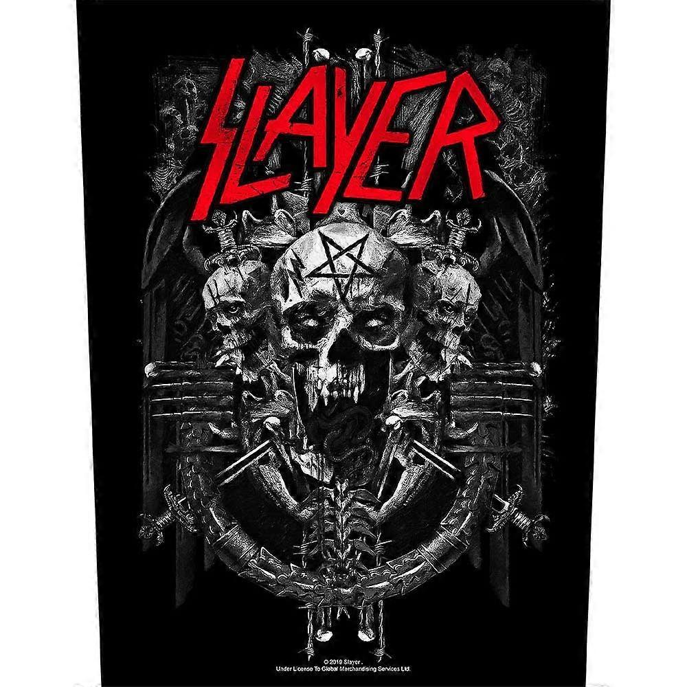 Slayer Demonic Band Logo Back Patch