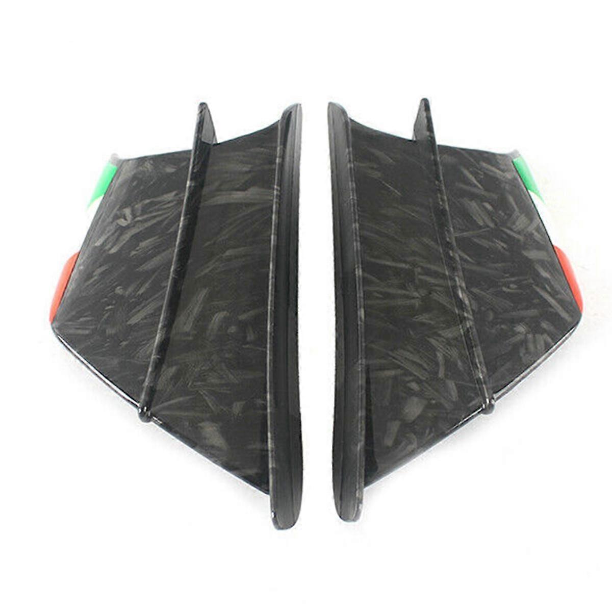 For 899 959 1199 1299 PANIGALE V4 R/S V2 Carbon Fiber Wing Let Guard Winglet Air Deflector Universa