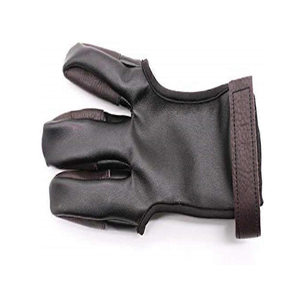 Outdoor Single Shooting Glove Archery Glove Finger Tab Accessories for Archery Shooting and Targeting