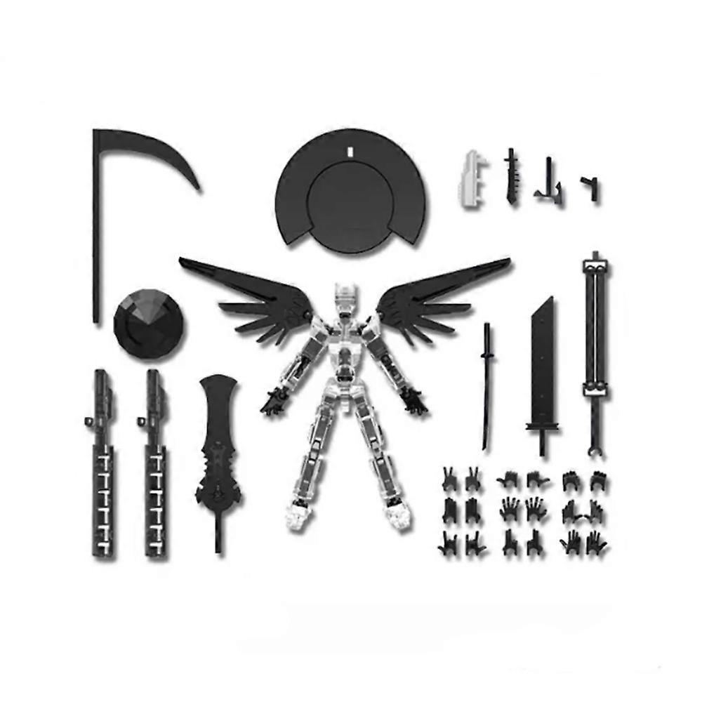 5th Gen Dummy13 Action Figure,Multi-Jointed Movable Toys DIY Assembled Model