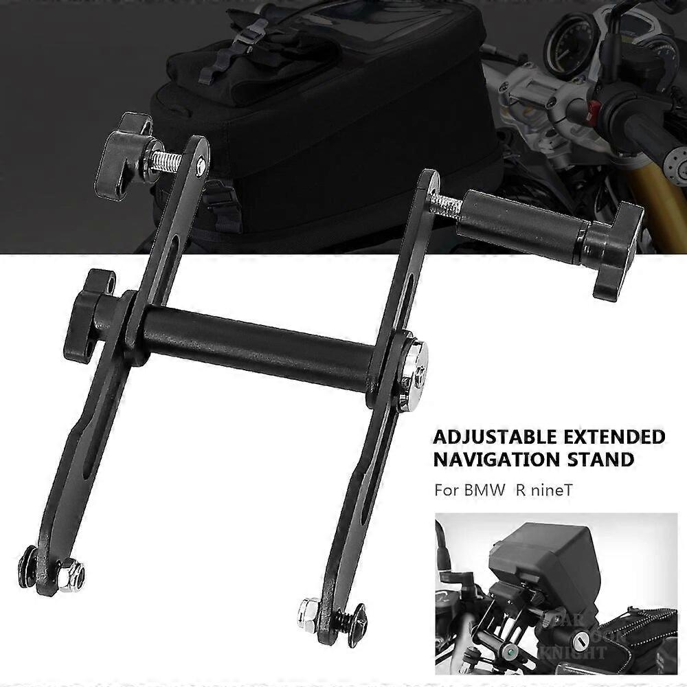 Motorcycle Adjustable Extend Stand Holder Phone Mobile Phone GPS Navigation Plate Bracket For BMW R nineT /5 R nineT Pure Racer