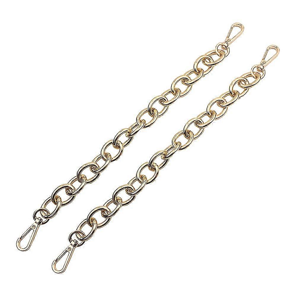 2pcs 30cm Handbag Chain Antique Creative Diy Handle Accessories Bag Strap Accessories Replacement Iron Chain For Handbag