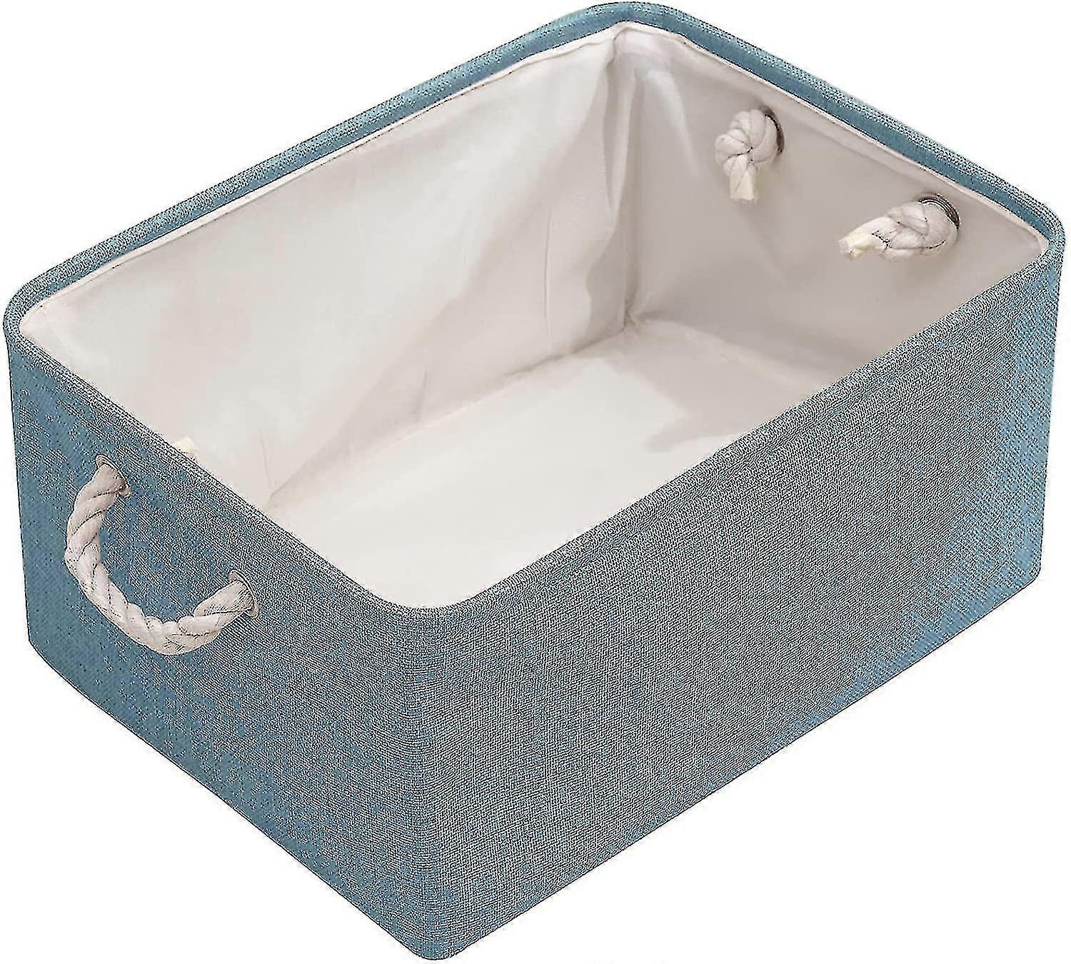 Storage Baskets For Shelves, Basket For Gifts Empty, Baskets For Organizing With Handles, Organization For Nursery, Office, Clothes Closet Basket