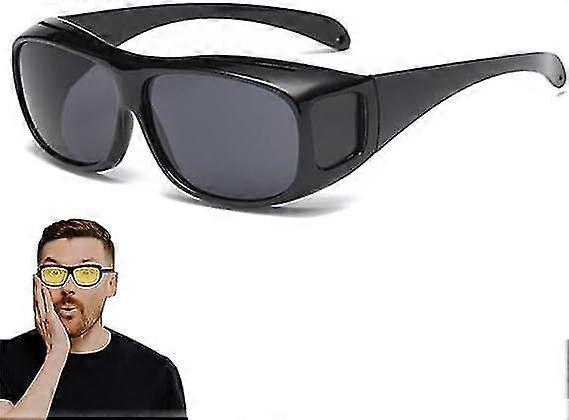 Infraröda penetrerande glasögon, Säkerhetsglasögon för mörkerseendekörning, Glasögon med högt skydd, Retro klassiska solglasögon för män