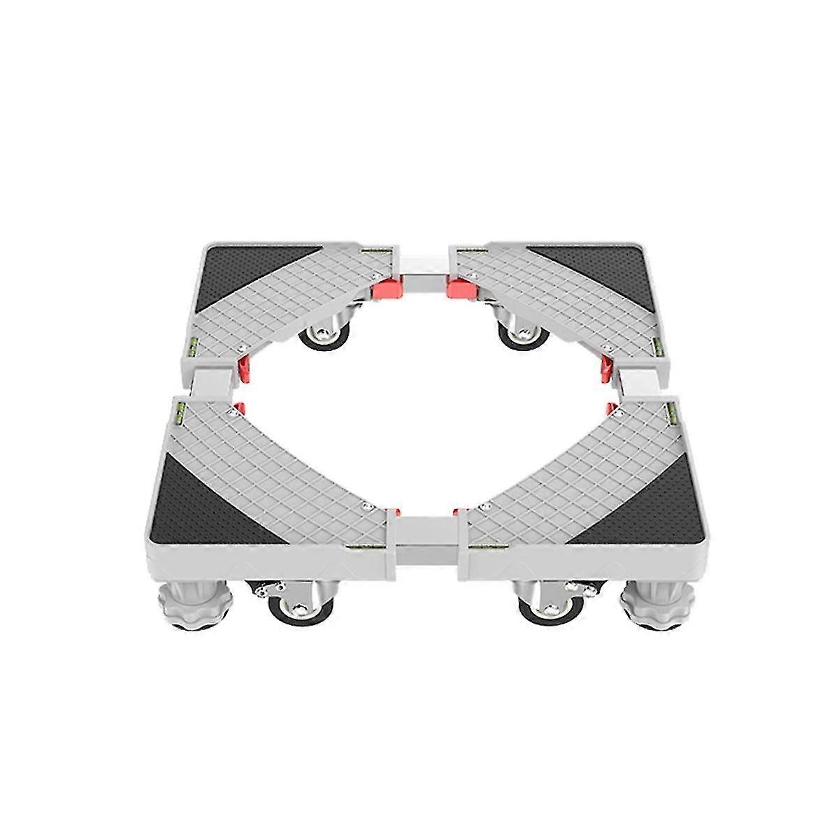 Washing Machine Stand Adjustable Refrigerator Laundry Base 4 Wheel With Brake Holder For Dryers And