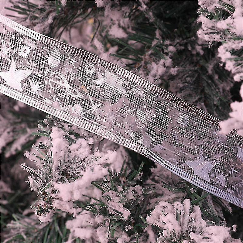 4m 40leds Christmas Tree Ribbon Light Decoration String Lights Diy Lace Bows String Light Home Deco