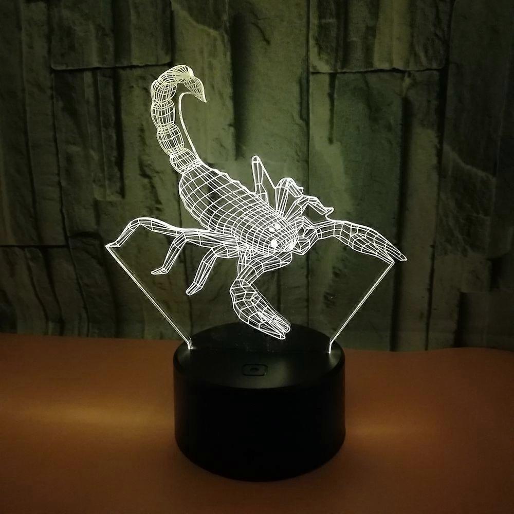 3D Pattern Light with Cyberpunk Art and Futuristic Design, Visually Impactful, Adjustable Light Ideal for Home Decoration and Gift(Black Seat)