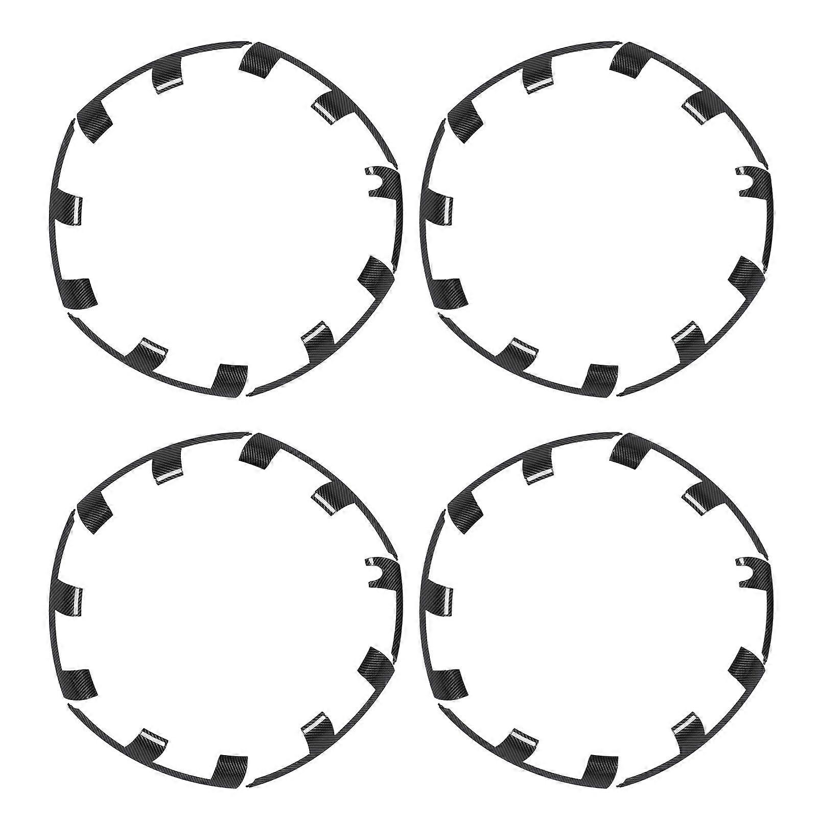 21 Inch Wheel Rim Protector Guard Scratch Resistant Hubcap Rim Patch Replacement for Performance 2021 to 2023