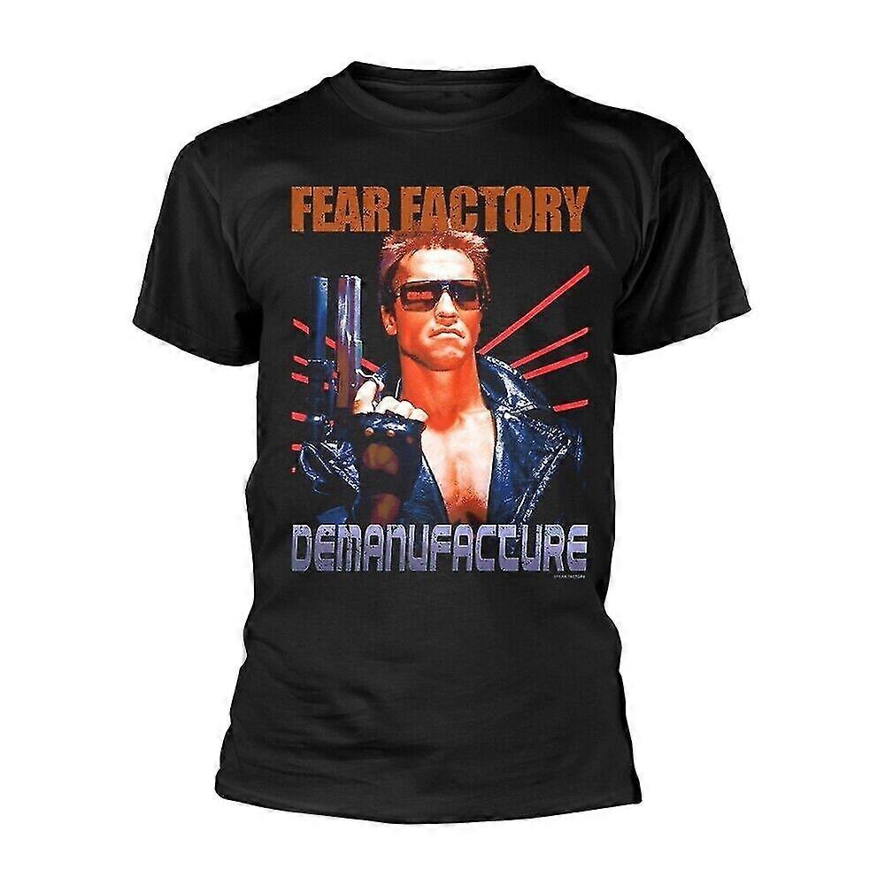 FEAR FACTORY - TERMINATOR BLACK T-Shirt, Front & Back Print X-Large TO4294 Comfortable fabrics of high quality