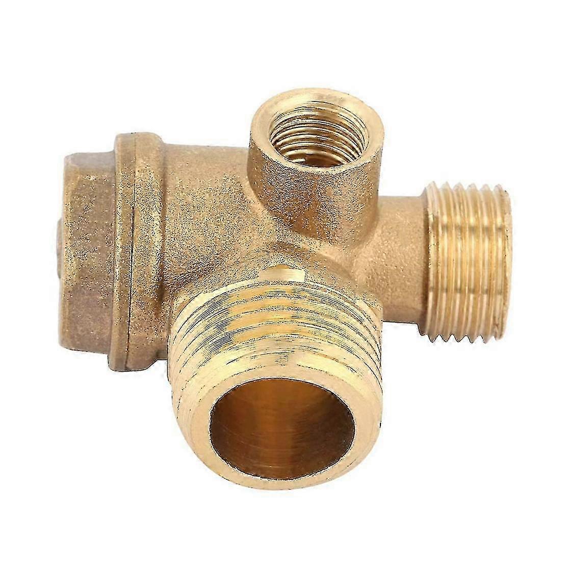 1 Three-way Air Compressor Check Valve Direct Connection Air Compressor Check Valve,valve Port: 20m