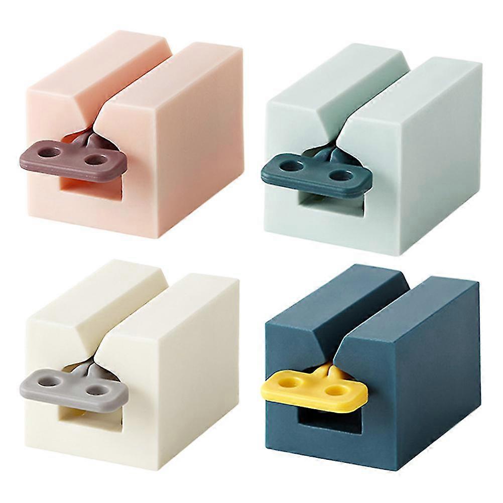 4 Pcs Household Tools Simple Toothpaste Squeezer Dispenser Tubes Squeezer Toothpaste Saver Home Toothpaste Squeezer