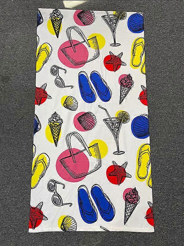 Beach Towel, Microfiber Beach Towels,Quick Dry (59" x29.5 ") Sand Proof, Absorbent, Compact