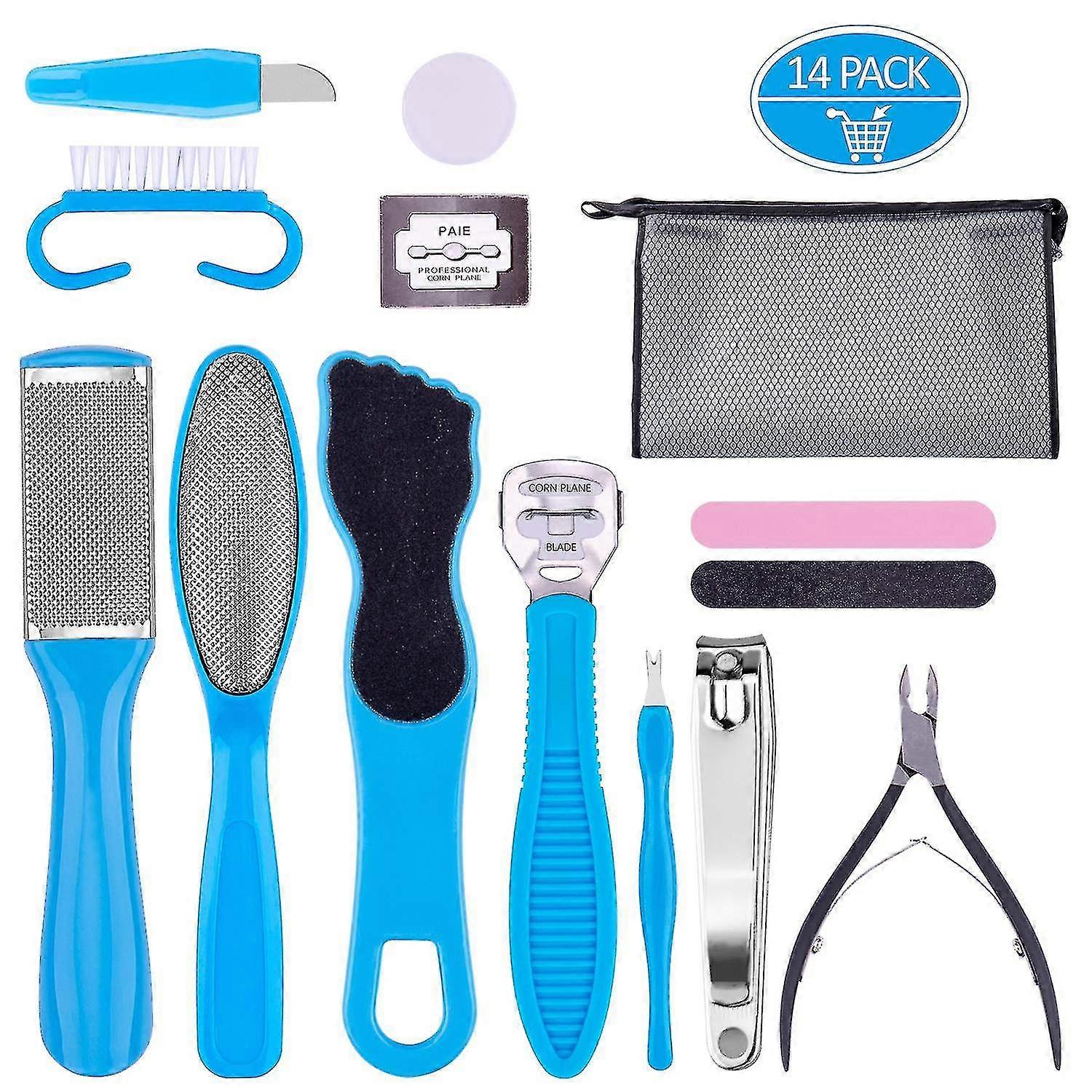 Professional Pedicure Tools Set 14 In 1