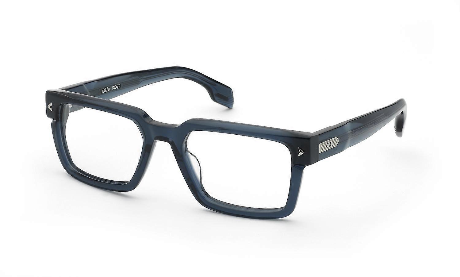 Eyewear Frames Lozza VL4381M 06NA BLU Transparent 55/20/150 MAN