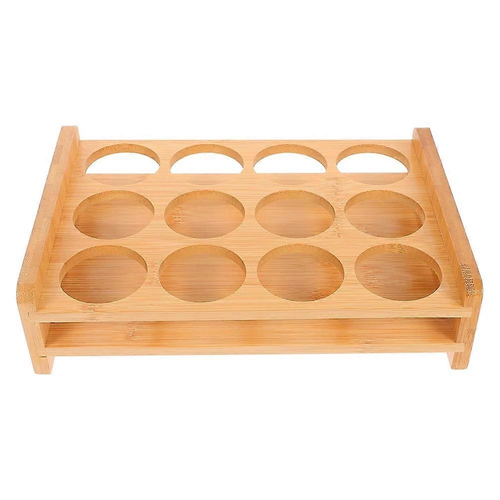 Shot Glasses Set Shot Glass Tray Holder with 12 Holes Serving Stand Organizer for Tequila Whiskey - Club Bar