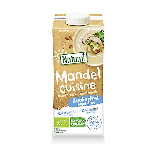Organic sugar-free almond-based cooking cream 200 ml (Almond - Oats)