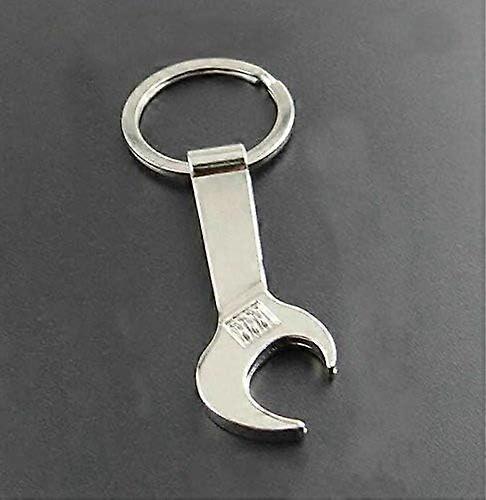 Creative Wrench Keyring Keychain for Men Silver