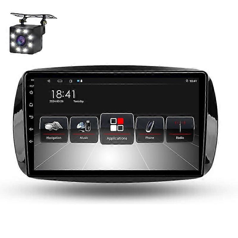 For Benz Smart Fortwo 3 C453 A453 2014-2020 Car Radio Multimedia Video Player Carplay Navigation GPS