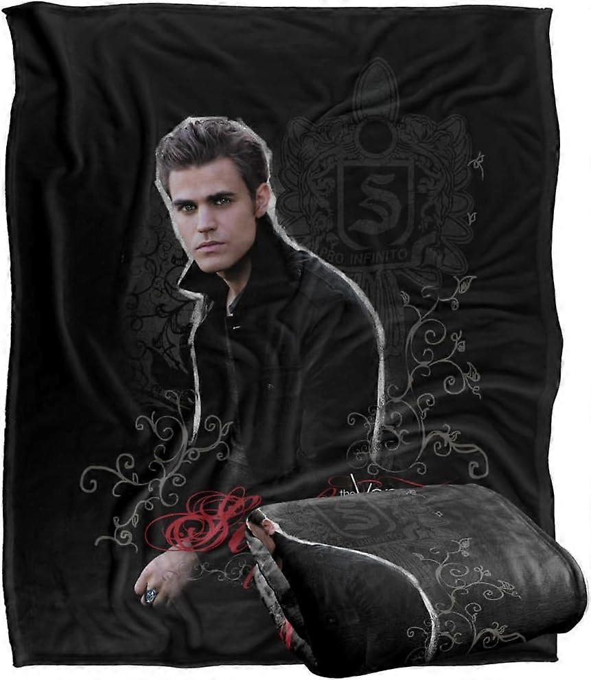 Couverture Vampire Diaries, couverture Stefan Silky Touch Super Soft Throw