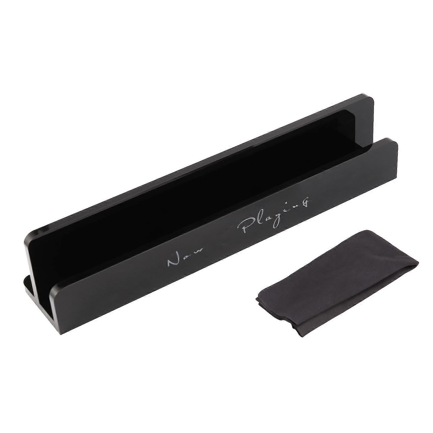 Now Playing Acrylic Display Stand For Lp Vinyl Record / Deluxe Packaging