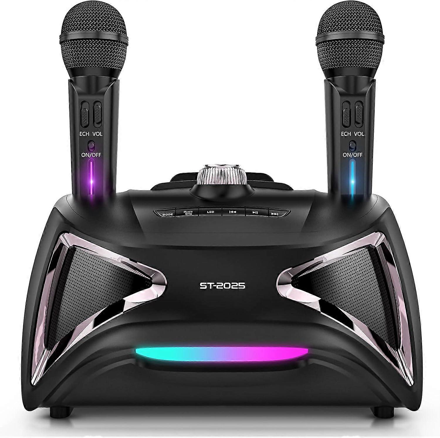 Portable Karaoke Machine Wireless Speaker System St-2025 Karaoke Machine