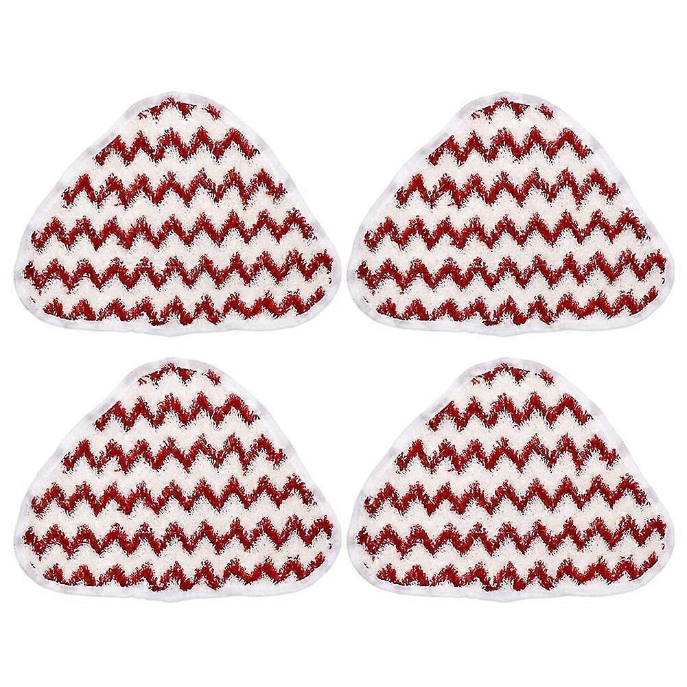 4Pcs Microfiber Mop Pads Replacement Covers for Steam Cleaner Mop Accessories