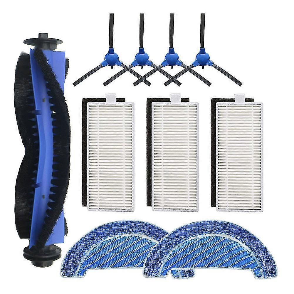 Hepa Filter Main Side Brush Mop Cloths For Cecotec Conga 1090 1790