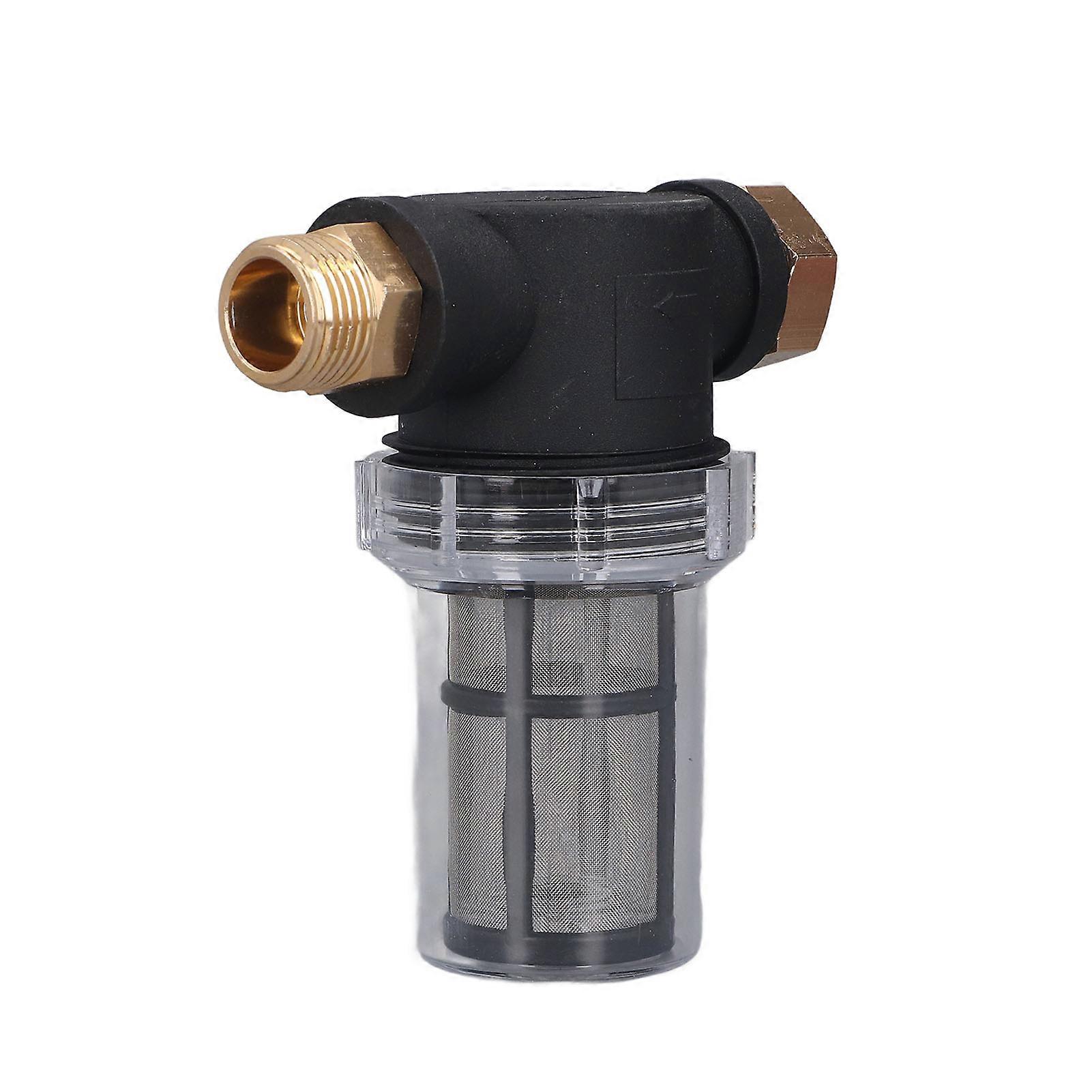 Pressure Washer Inlet Water Garden Hose Filter - Whole House Sediment Water Prefilter