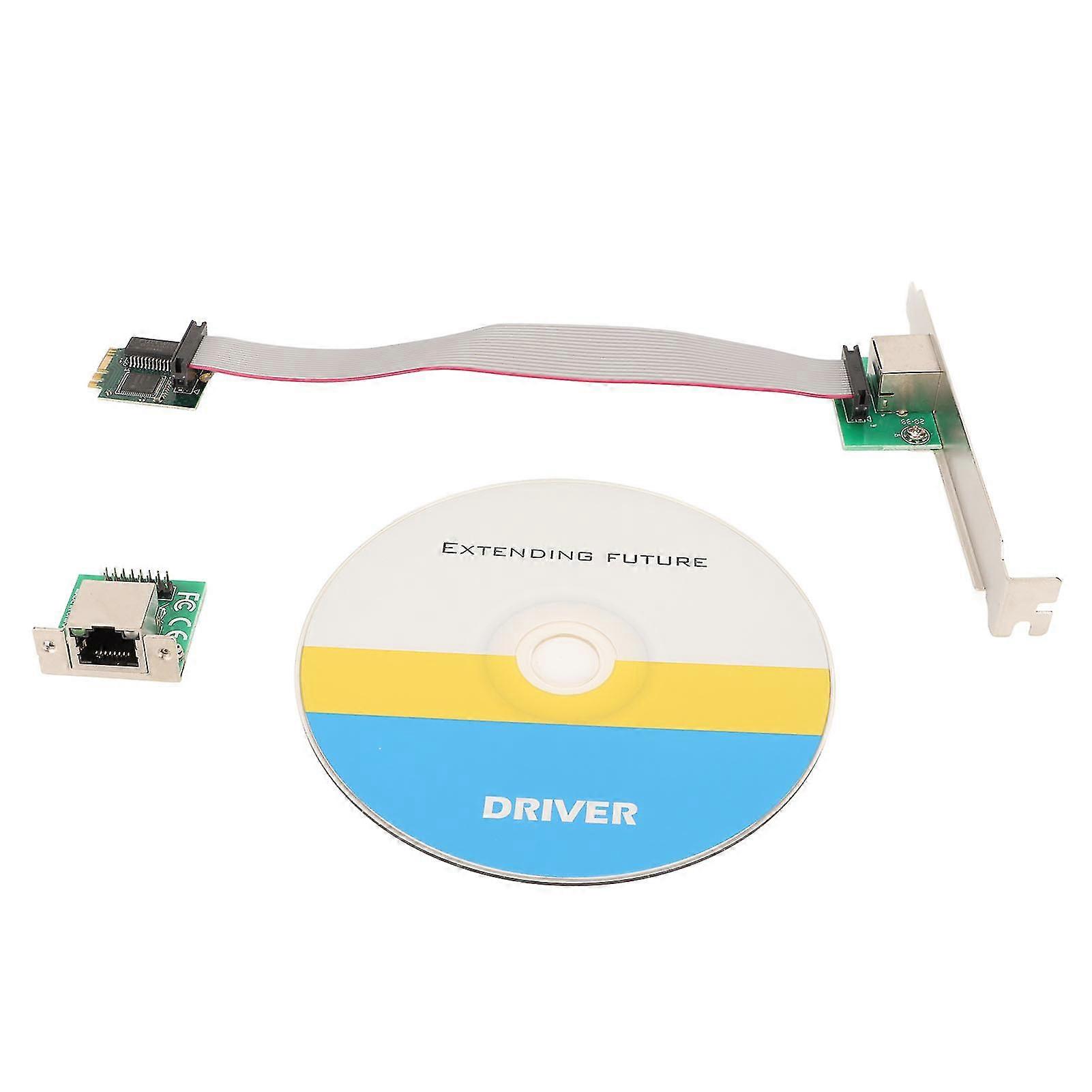 Gigabit-Ethernet-Server-Adapter 1000M Hochleistungs-RJ45-Single-Port-Ethernet-NIC-Adapter für Industriecomputer