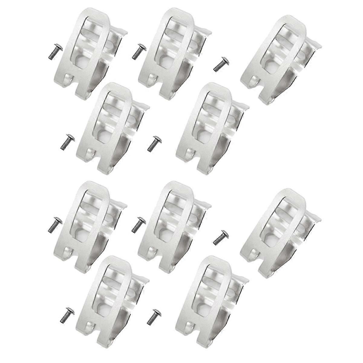 10Pcs Belt Clip Hooks with Screws 2609111584 Compatible with 18V Cordless Tools DDB180 DDS181 HDS181 IDS181 DDB181