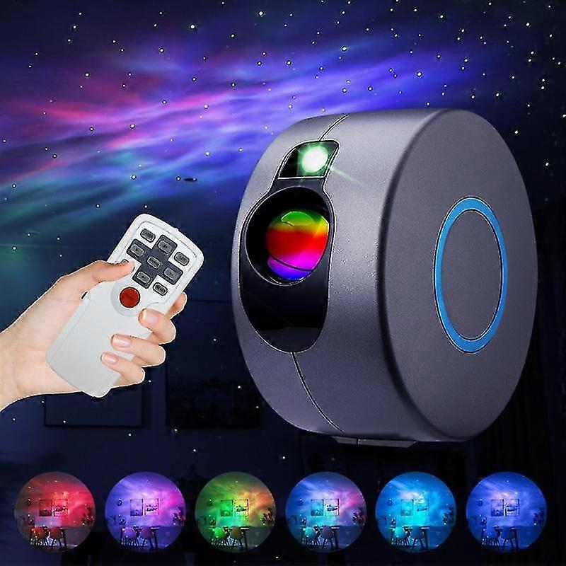 Projektor gwiazdowy LED, projektor światła nocnego z pilotem