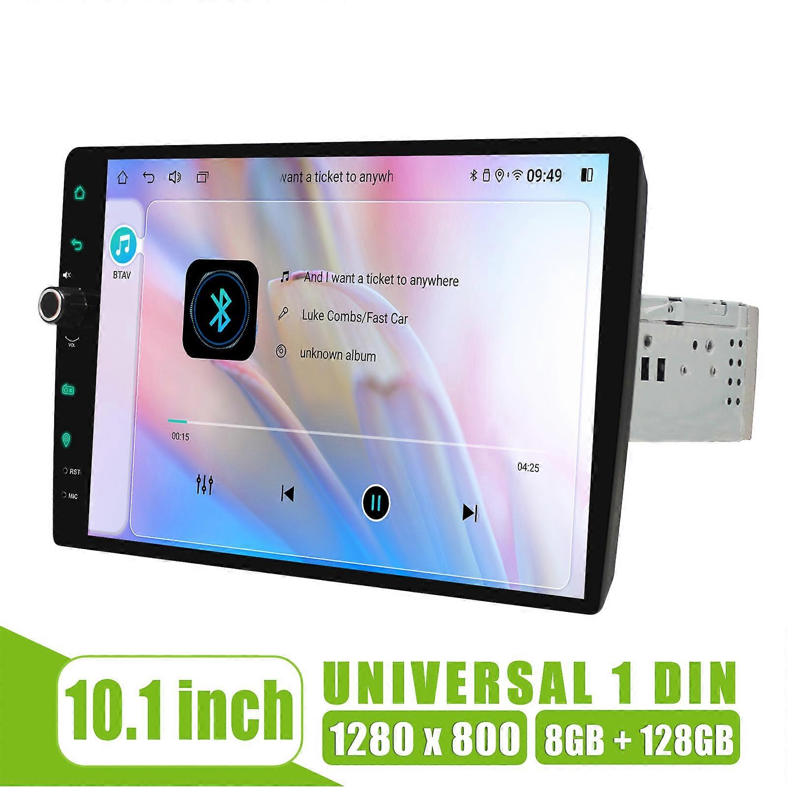 JOYING New 10.1" 8G 128G Android 12 Car Intelligent System Car Stereo Radio Universal Head Unit With Knob AR Camera Display