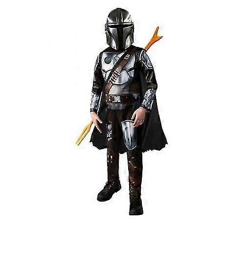 Galaxy Bounty Hunter Mandalorian Barn Cosplay Kostym E