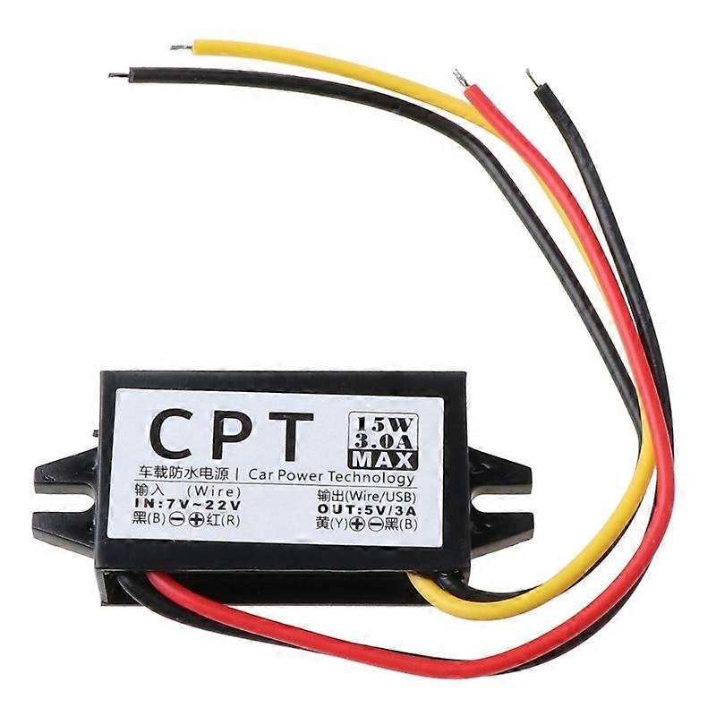 for DC/for DC Converter Regulator 12V To 5V 3A 15W Car LED Display Power Supply