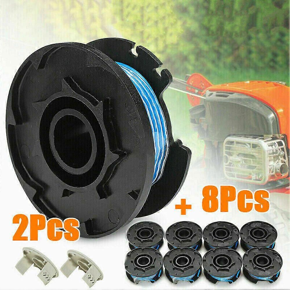 10Pcs String Trimmer Spool Line Cap Cover For Ryobi One + AC14RL3A Ryobi One RLT4027 RLT5027 RLT6030 RLT6130 RLT3525 RLT183225