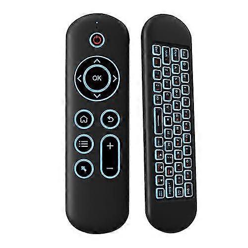 Air TV Remote with Built-In 6-Axis Gyroscope, 2.4G Voice and Wireless Keyboard Remote
