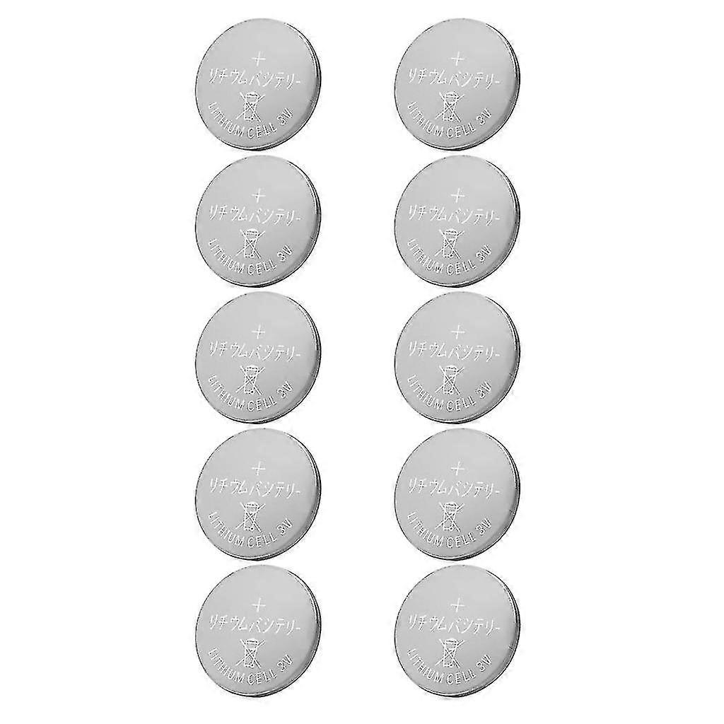 Cr2032 150mah Button Cell Battery 3v Long Lasting Lithium Battery Set For Electronic Remote Control Devices