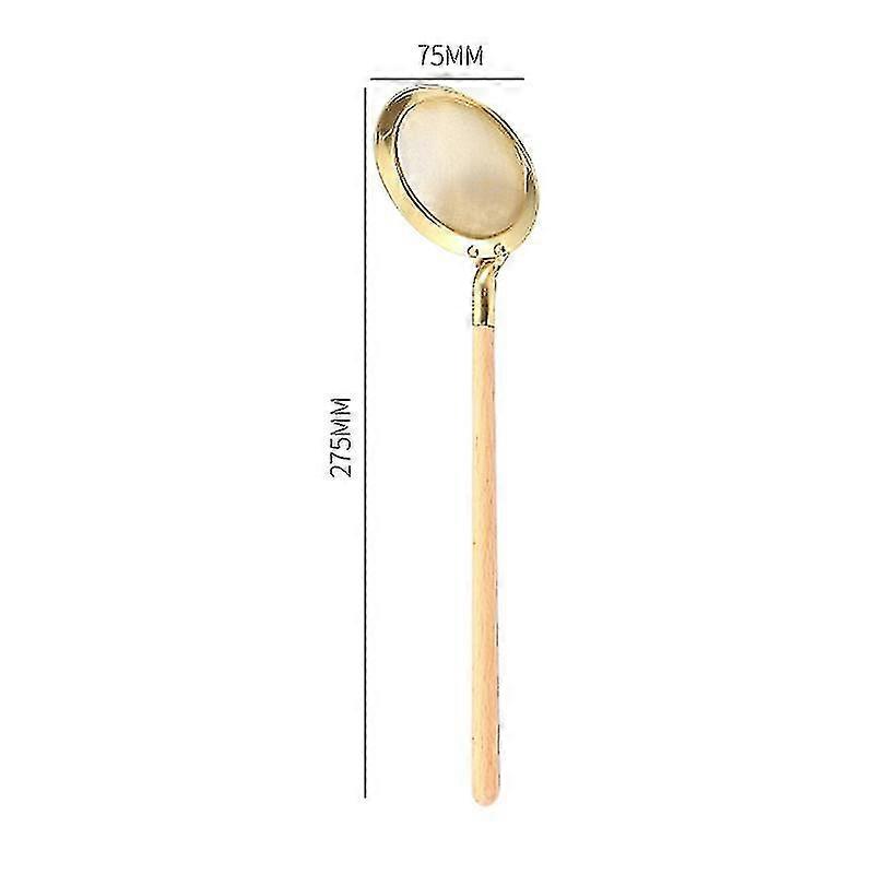Stainless Steel Cooking Utensils For Modern Cooking And Serving Ladle Skimmer Spatula With Wood