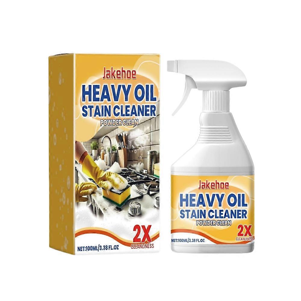 رذاذ بقع زيت المطبخ النظيف ، عامل تنظيف الزيت الثقيل للمطبخ 100 مل