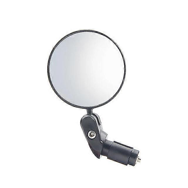 Universal Bicycle Rearview Mirror Adjustable 360 Degree Rotation Handlebar Mount Auxiliary Riding Wide-angle Convex Mirror
